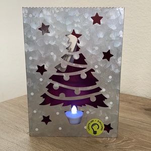 Ashland Christmas Tree LED Candle Luminary